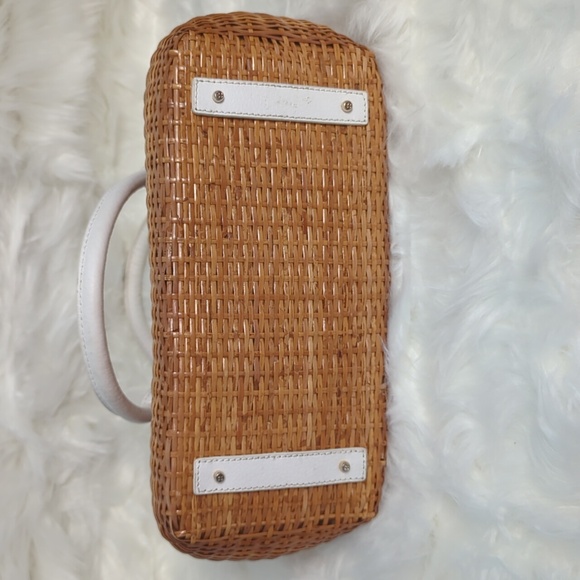KATE SPADE Vintage Basket Bag w/Gosgrain Ribbon - Picture 4 of 7